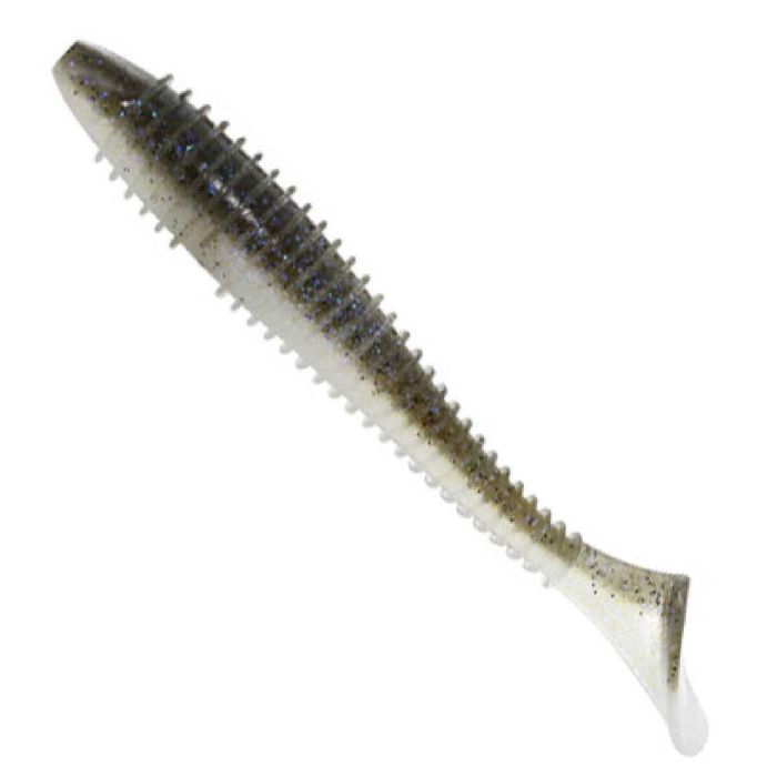 Силиконовая приманка Keitech FAT Swing Impact Soft Swimbait - Electric Shad, 5.8in 4pk