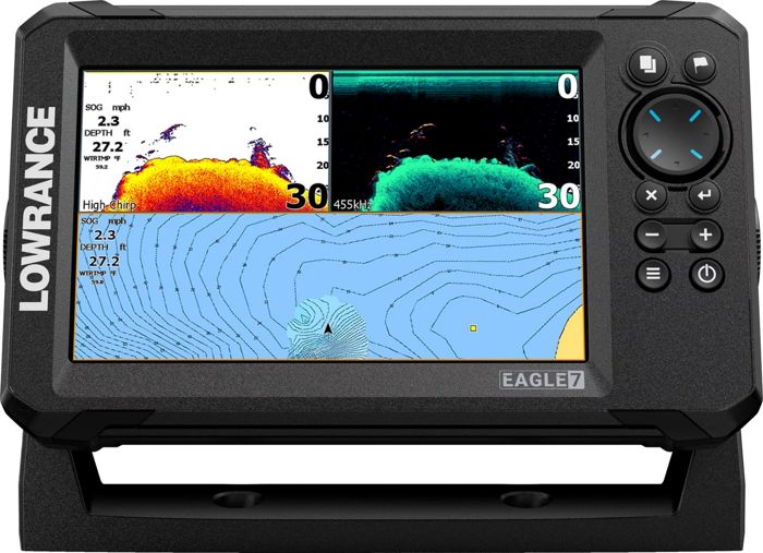 Эхолот Lowrance Eagle 7 SlipShot GPS and Fish Finder Combo