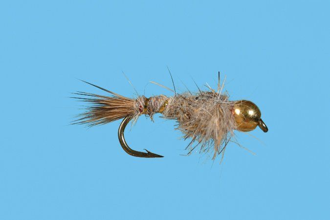 Мушки Bead Hare's Ear Nymph - #12