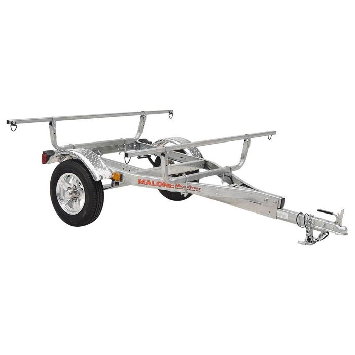 Прицеп для лодки/каяка Malone Auto Racks Malone MicroSport Trailer with Aluminum Wheels
