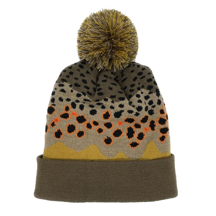 Головной убор Rep Your Water RepYourWater Brown Trout Skin Knit Hat