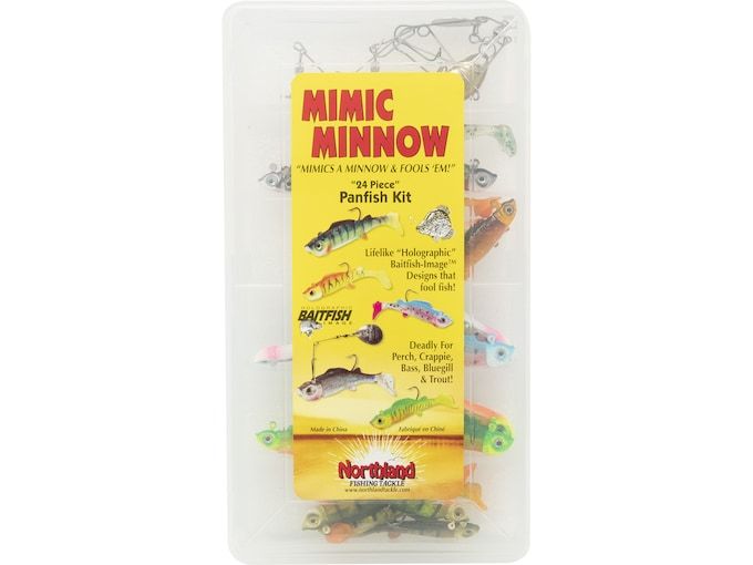 Набор приманок Northland Mimic Minnow Panfish Lure Kit Assorted