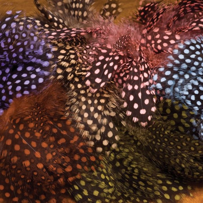 Материал для вязания мушек J. Stockard Fly Fishing Guinea Feathers