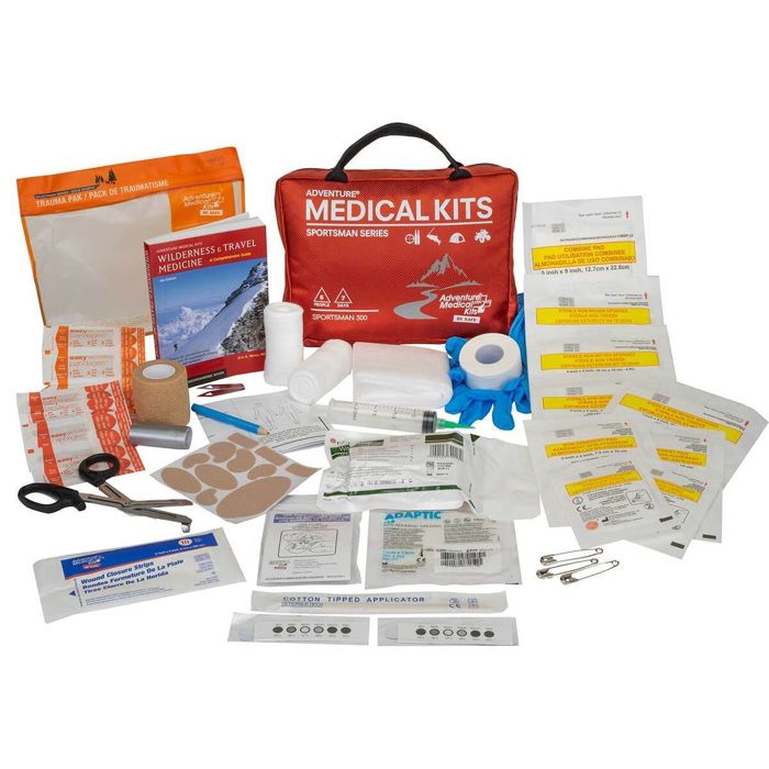 Снаряжение для выживания Adventure Medical Kits Sportsman 300 First Aid Kit - 128 Pieces