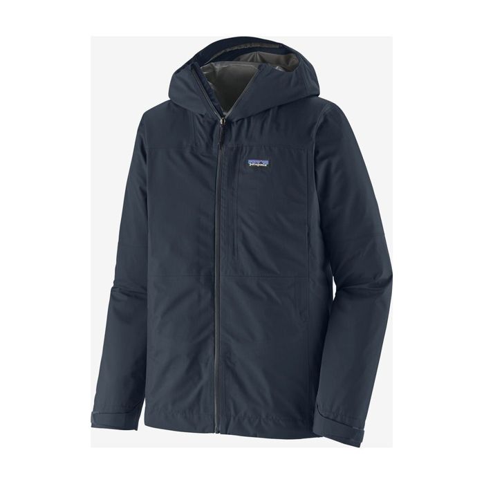 Непромокаемая одежда Patagonia - M's Boulder Fork Rain Jacket - Smolder Blue