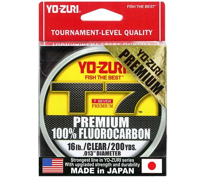 Флюорокарбоновая леска Yo-Zuri T7 Premium Fluorocarbon Line Natural Clear