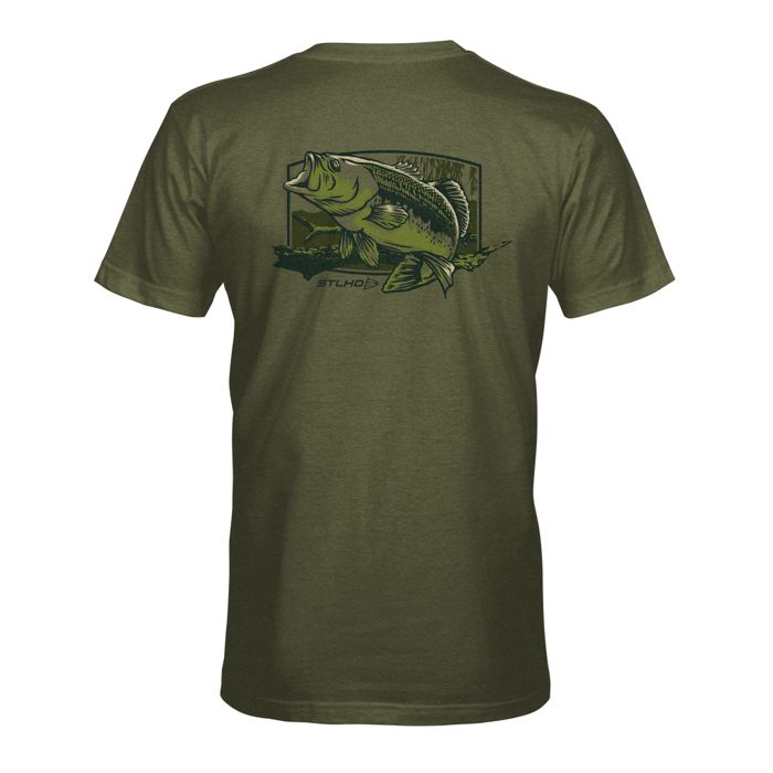 Рыболовная рубашка STLHD GEAR STLHD Big Bass Tee
