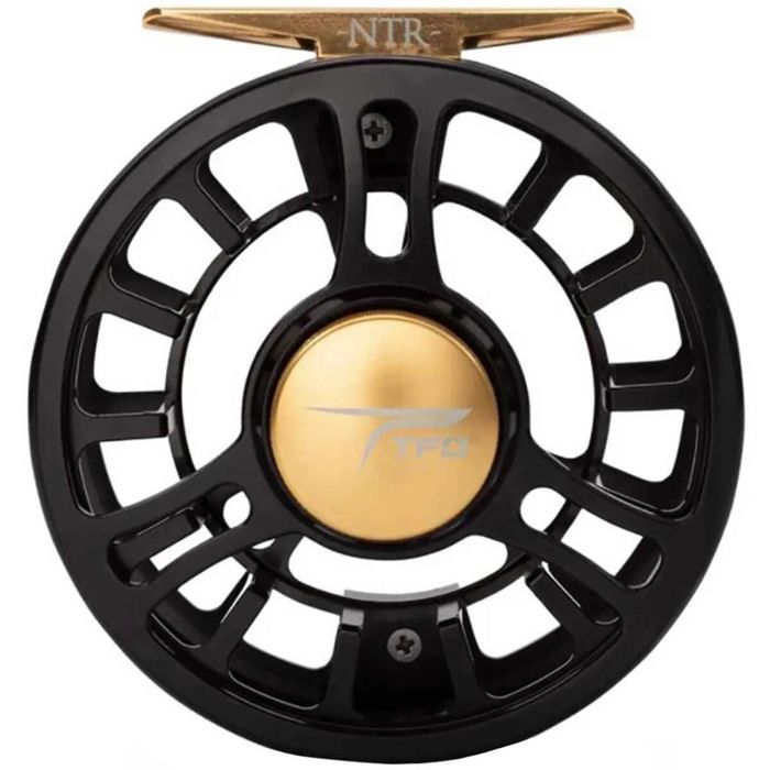 Нахлыстовая катушка Temple Fork Outfitters NTR III Fly Fishing Reel - 7/8wt, Black/Gold