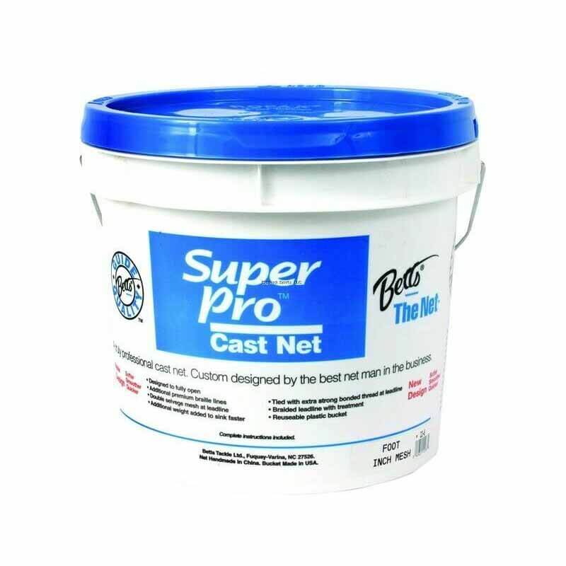 Подсачек Betts Tackle Betts Cast Net 8 Ft. 1/4 Inch Mesh 24-8