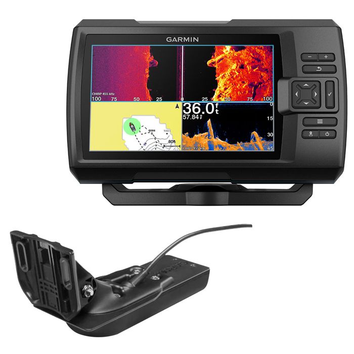 Эхолот GARMIN STRIKER Vivid 7sv Fishfinder with GT52HW Transducer