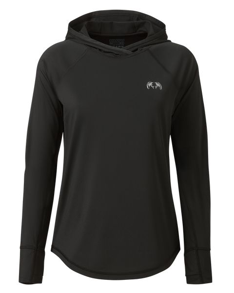 Рыболовная рубашка KUIU Women's Gila LS Hoodie | Black
