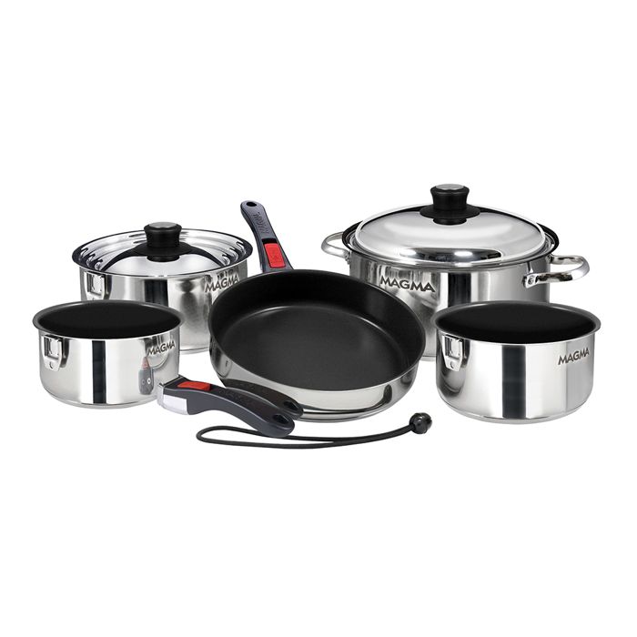Походная посуда MAGMA Nestable 10-Piece Induction Compatible Cookware