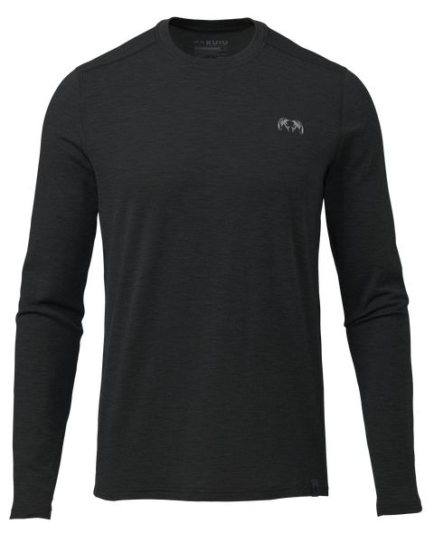 Термобельё KUIU ULTRA Merino 120 LT LS Crew-T | Black