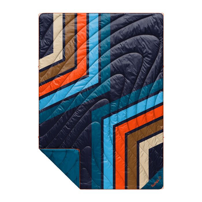 Утеплённый костюм Original Puffy Blanket - Midnight Retro Stripes - 1-Person