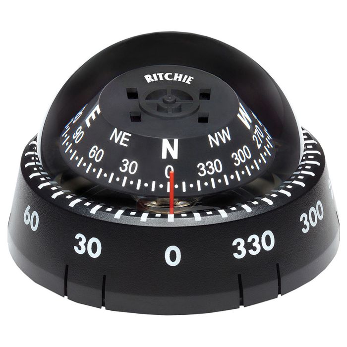 Компас Ritchie Kayaker Surface Mount Compass, Black