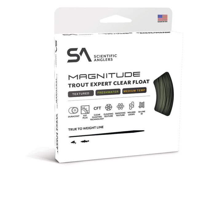 Нахлыстовый шнур Scientific Anglers Magnitude Textured Trout Expert Clear Tip Float Fly Li
