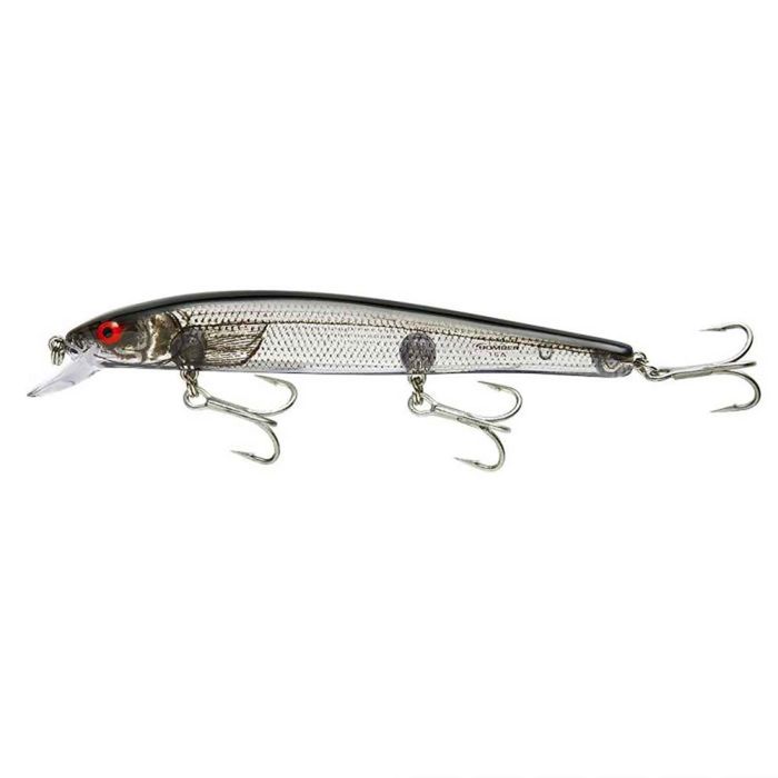 Джеркбейт Bomber Saltwater Grade Heavy Duty Long A Hard Jerkbait - Silver Flash/Black Back