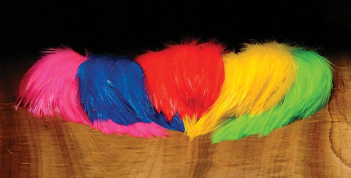 Материал для вязания мушек Hareline Dubbin Hareline Saltwater Neck Hackle