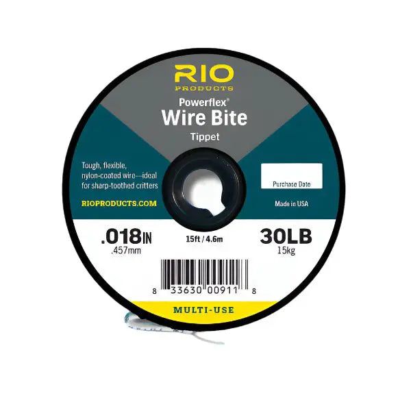 Поводковый материал RIO Powerflex Wire Bite Tippet - 20 Lb.