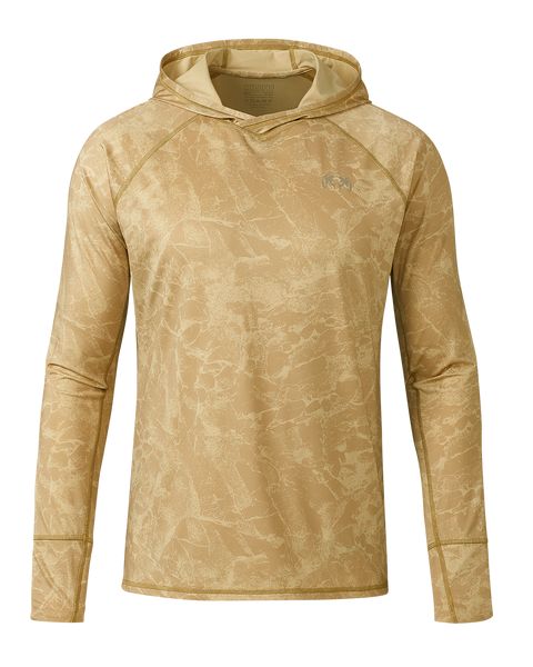 Рыболовная рубашка KUIU Gila LS Hoodie Gritstone | Dune Gritstone