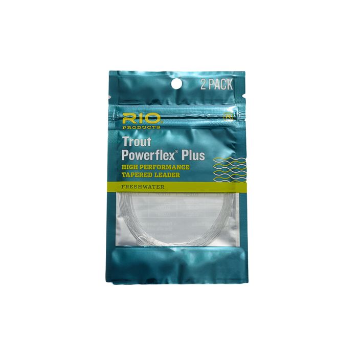 Поводковый материал RIO Powerflex Plus Trout Leaders - 9 foot - 2PK