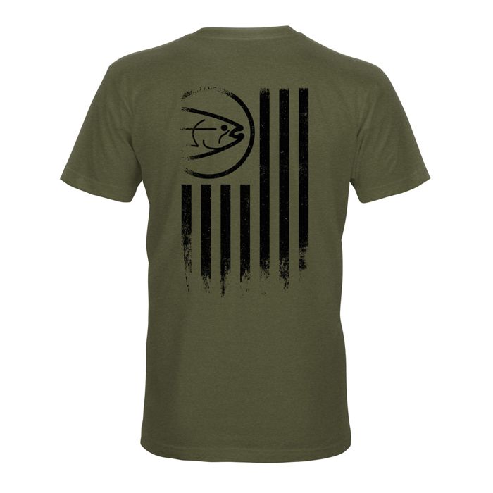 Рыболовная рубашка STLHD GEAR STLHD Men's United T-Shirt Military Green