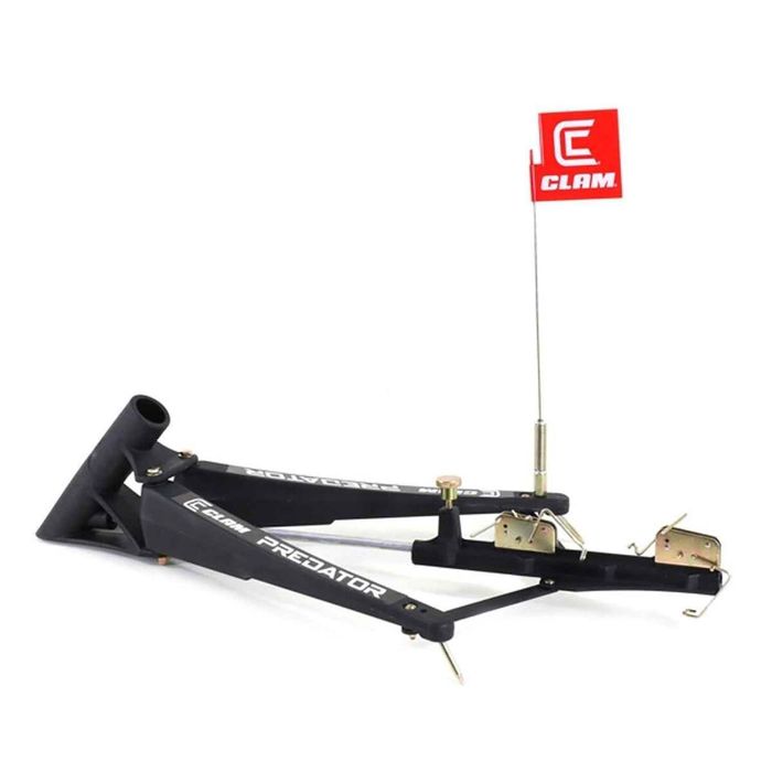 Жерлица Clam Predator Ice Fishing Tip-Up - Black, Adjustable