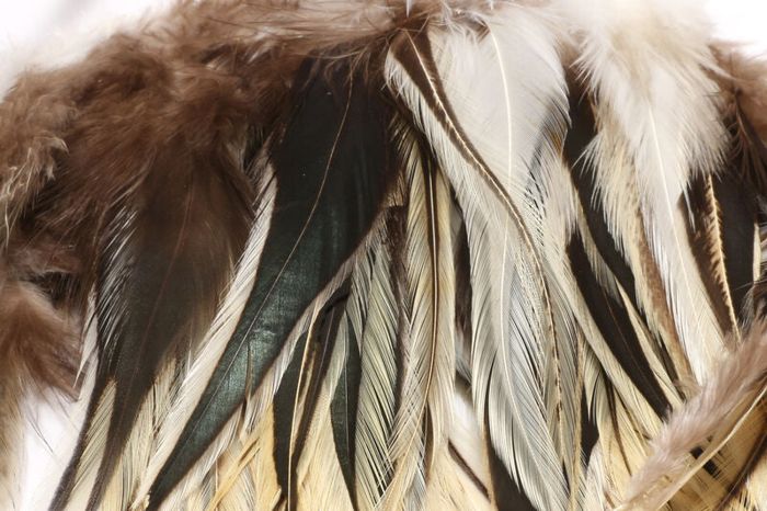 Материал для вязания мушек Badger Saddle Hackle - Hareline