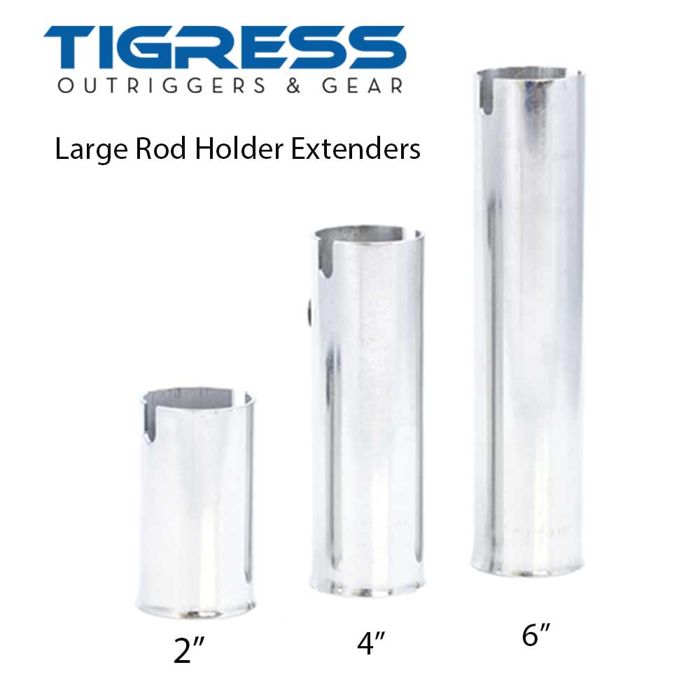 Держатель удилища Tigress Large Stainless Steel Rod Holder Extenders - 1