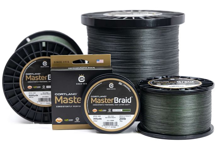 Плетёный шнур Cortland Masterbraid Fishing Line
