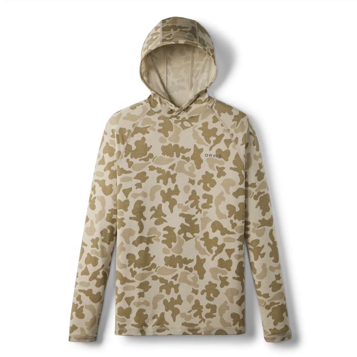 Рыболовная рубашка Orvis Dricast Hoodie ~ Dove Camo