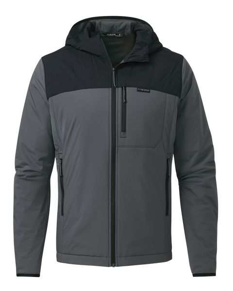 Непромокаемая одежда KUIU Transit Packable Hooded Jacket | Black/Gunmetal