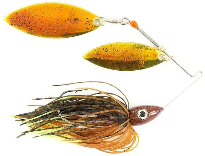 Спиннербейт Nichols Pulsator Metal Flake Double Willow Spinnerbait