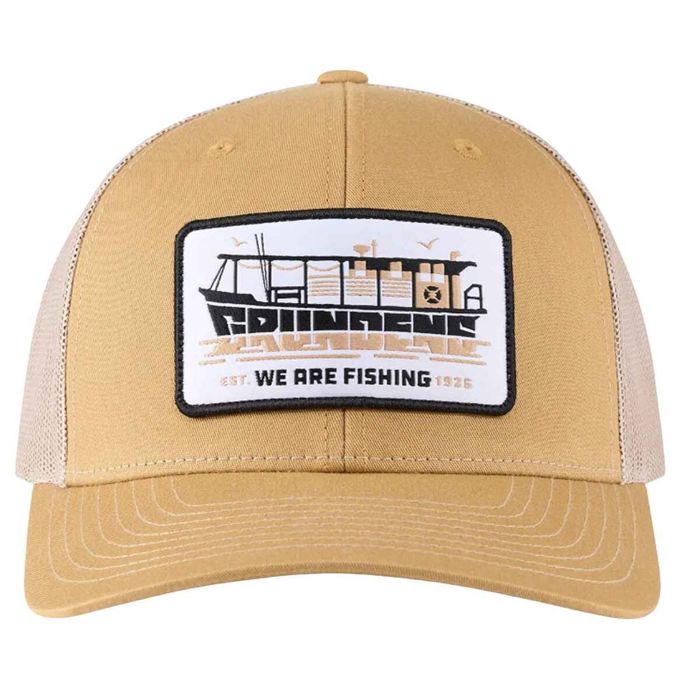 Головной убор Grundens Oyster Lugger Trucker Hat - Whiskey - One Size Fits Most