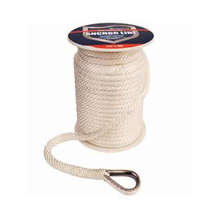 Якорный трос Attwood Corp Attwood Solid Braid MFP 3/8"" X 100'