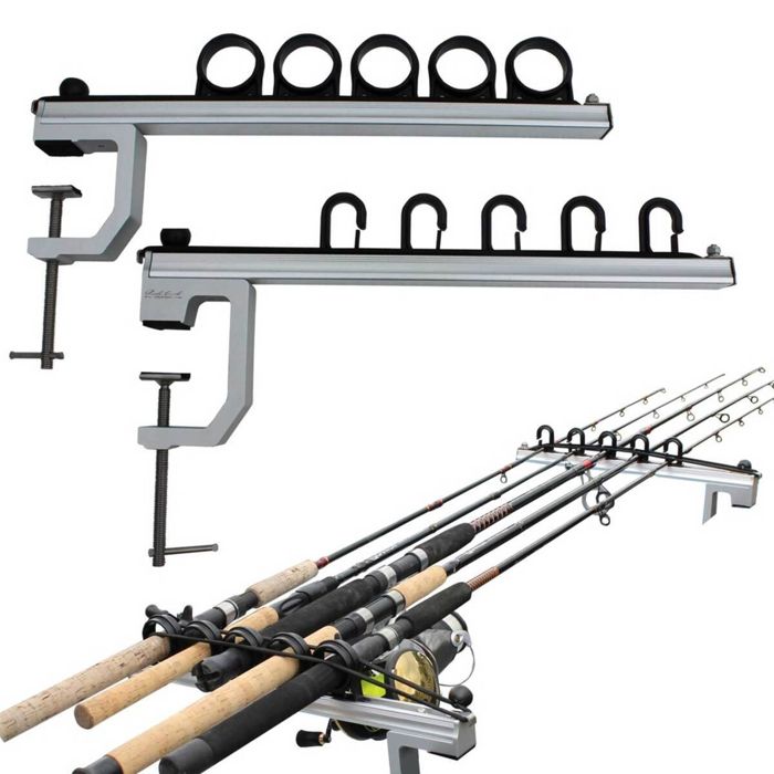 Держатель удилищ Rush Creek Creations Truck Bed Fishing Rod Rack - 5 Rod