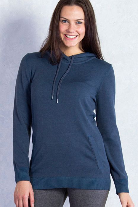 Рыболовная рубашка ExOfficio - Women's Milena Hoody Tunic - Carbon Heather XS