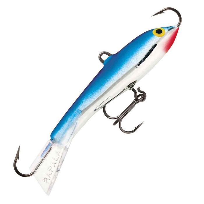 Зимняя приманка Rapala Jigging Rap Ice Fishing Lure - Chrome/Blue, 1/8oz, 1-1/4in