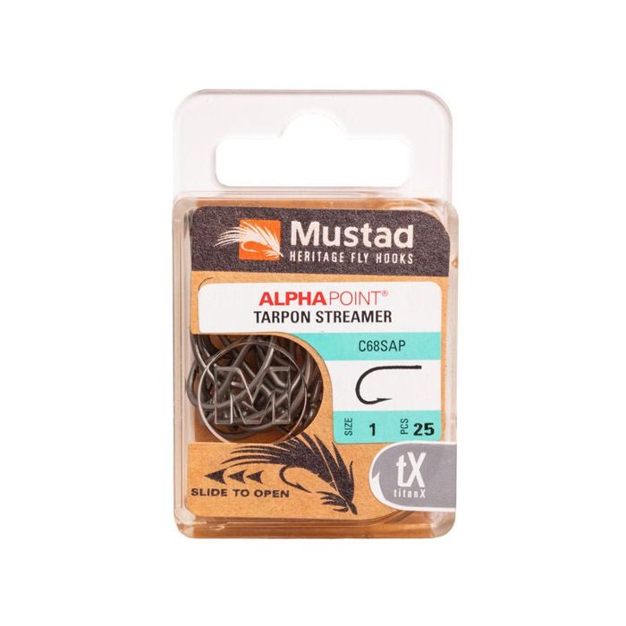Крючки Hareline Mustad - Tarpon Hook C68SAP