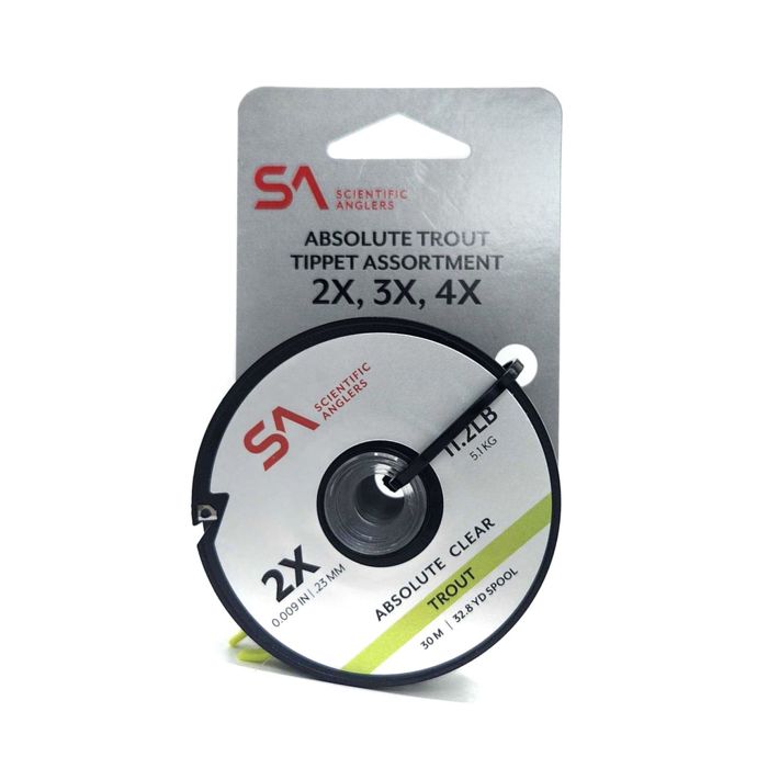 Поводковый материал Absolute Trout Clear Tippet Assortment - Scientific Anglers