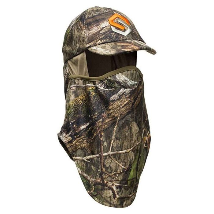 Охотничий камуфляж ScentLok Men's Mossy Oak Country DNA Midweight Ultimate Headcover Face