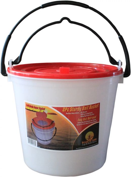 Ведро для живца Challenge Plastic Products 10 qt. Bait Bucket