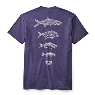 Рыболовная рубашка Orvis Men’s Saltwater Fish Graphic T-Shirt
