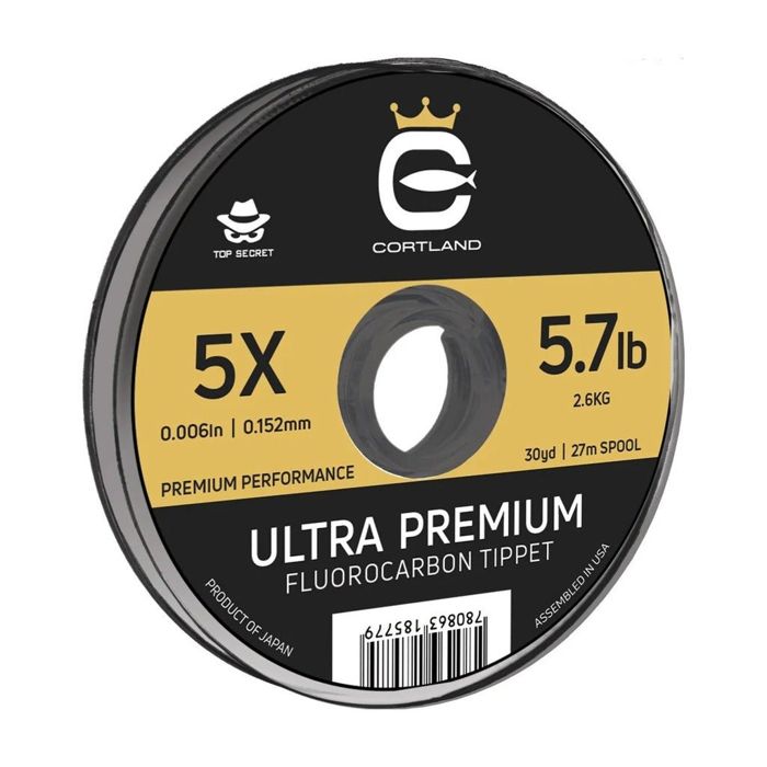Флюорокарбоновая леска Cortland Ultra Premium Fluorocarbon Tippet - 100 yd