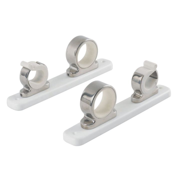 Держатель удилища TACO Marine Taco Two-Rod Stainless Steel Hanger Rack Rod Holder