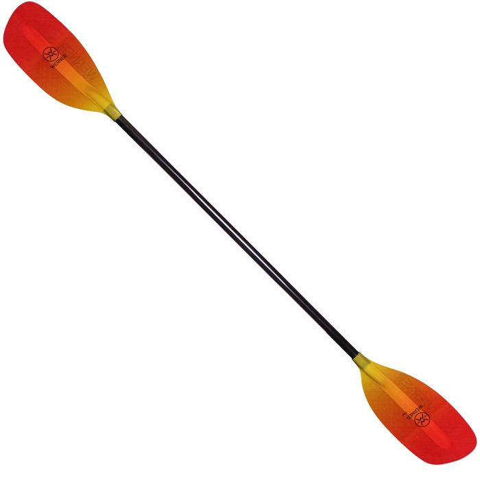Оснащение для каяка Werner Paddles Werner Surge Fiberglass Straight Shaft Whitewater Kayak