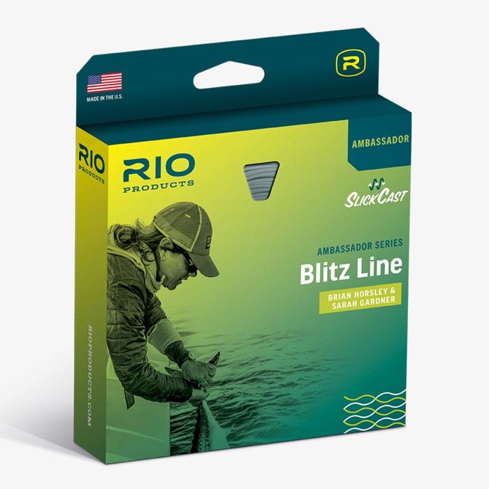 Нахлыстовый шнур RIO Ambassador Series Blitz Fly Line - Brain & Sarah Blitz - WF8F/H/I