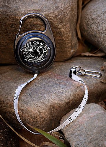 Аксессуар нахлыстовика Ascent Fly Fishing Carabiner Tape Measure Zinger