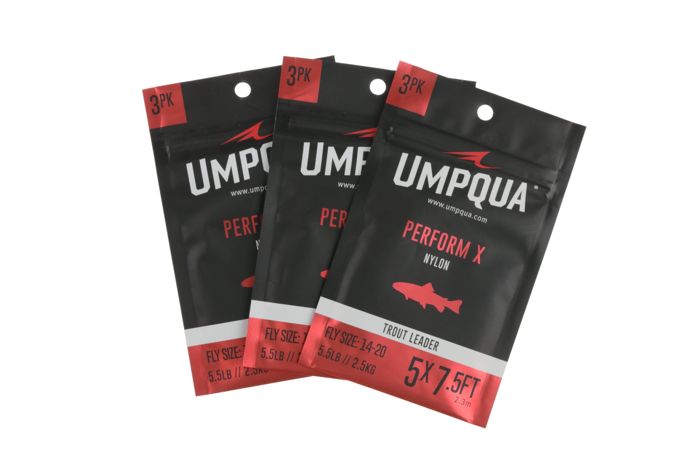 Поводковый материал Umpqua Perform X Power Leader 3-Pack