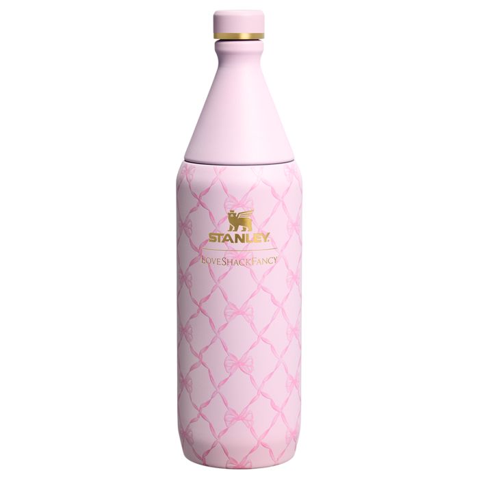 Кулер, термос или бутылка Stanley 1913 x LoveShackFancy Holiday All Day Slim Bottle | 34 O